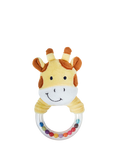 JoJo Maman Bébé Baby Giraffe Ring Rattle, Multi