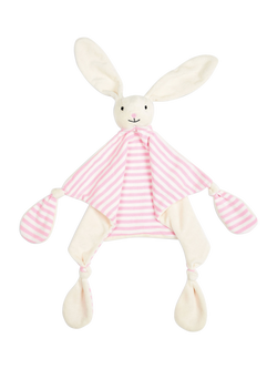 JoJo Maman Bébé Baby Rabbit Comforter, Pink, Pink