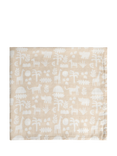 JoJo Maman Bébé Safari Muslin Cloths, Pack of 3, Multi