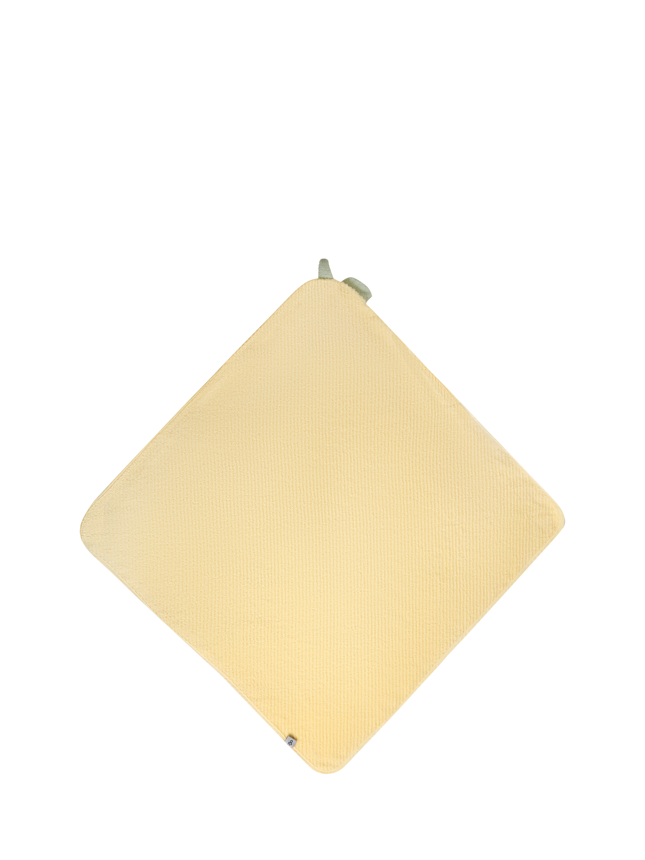 Product image 5 of 6, which shows JoJo Maman Bébé Cotton Hooded Towel, Lemon Yellow, One Size