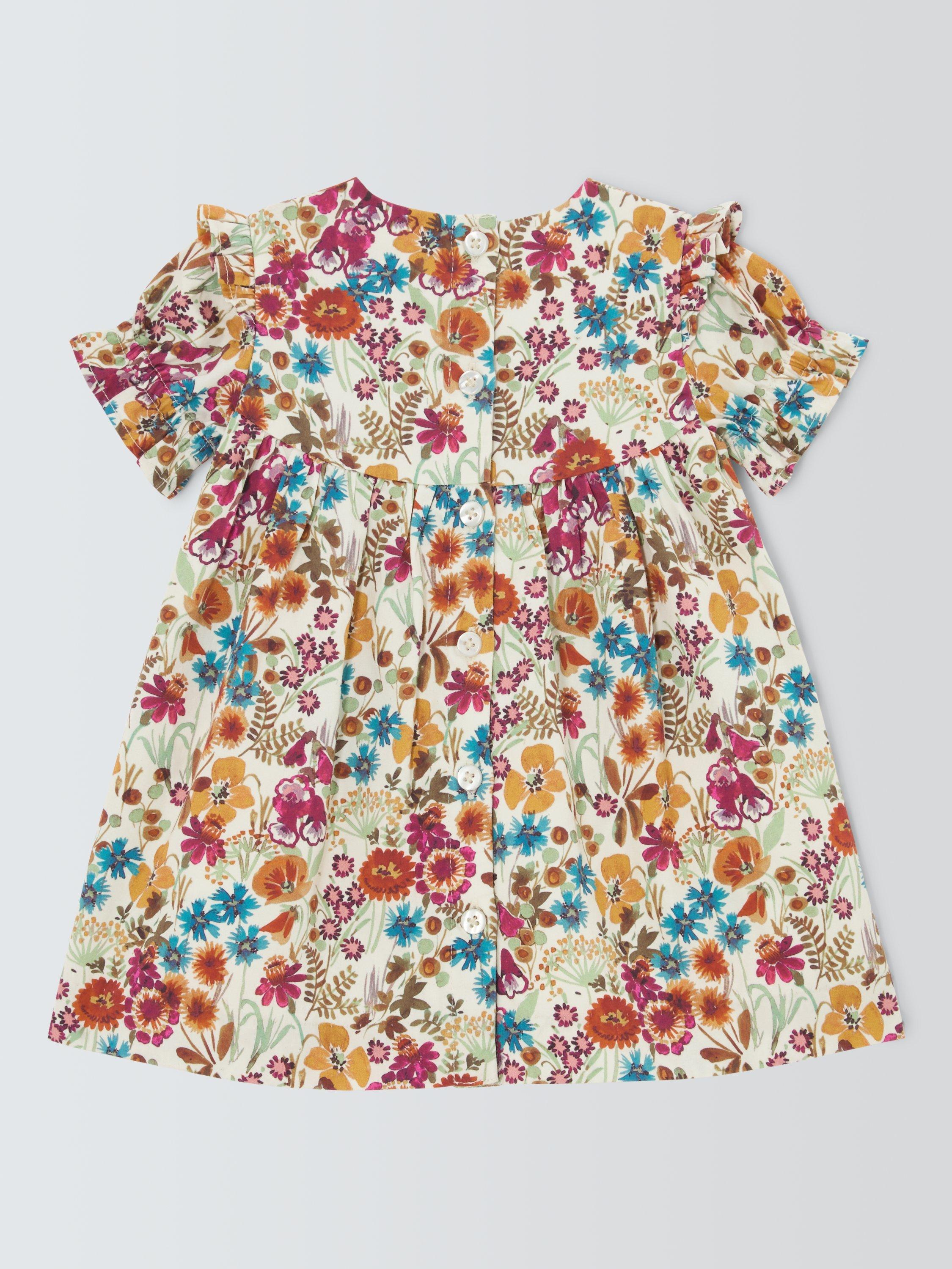 Product image 2 of 3, which shows John Lewis Heirloom Collection Baby Floral Dress, Multi, 0-3 months