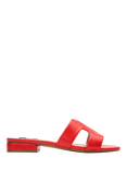 V.GAN  Vegan Bok Slide Sandals, Red