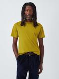 John Lewis Crew Neck Cotton T-Shirt, Avocado Oil