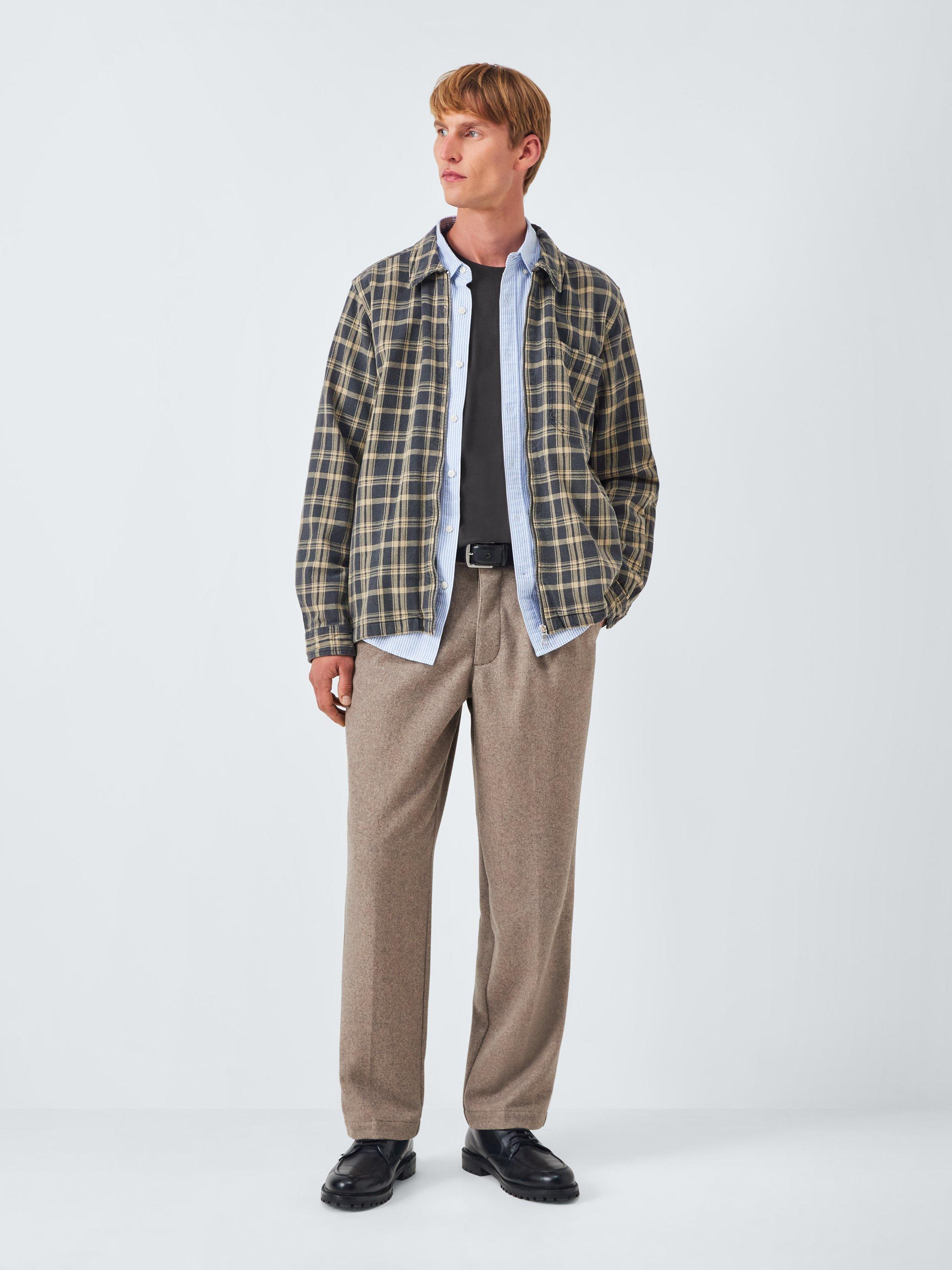 Product image 3 of 6, which shows John Lewis Crew Neck Cotton T-Shirt, Ebony, S