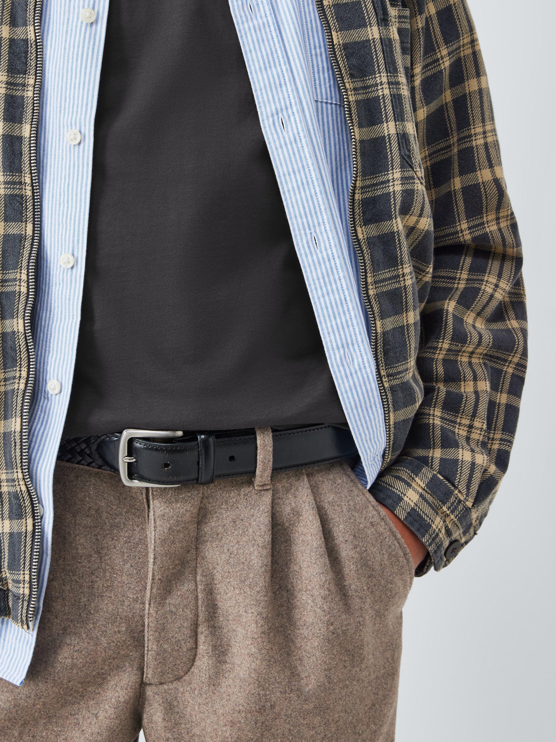 Product image 6 of 6, which shows John Lewis Crew Neck Cotton T-Shirt, Ebony, S