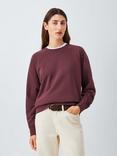 John Lewis Crew Neck Cotton Sweatshirt
