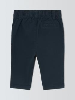 John Lewis Heirloom Collection Baby Chinos, Navy - view 2, Navy