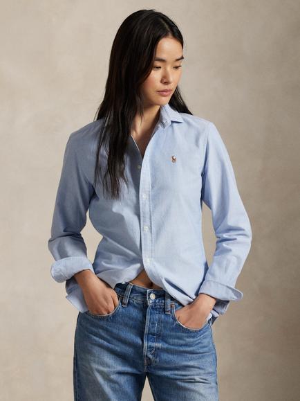 Polo Ralph Lauren Slim Fit Oxford Shirt, Light Blue, Light Blue