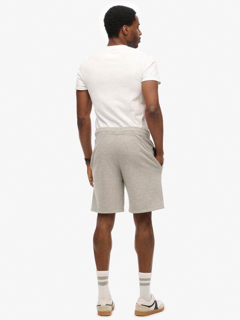 Product image 2 of 5, which shows Superdry Plain Shorts, Grey Marl, S