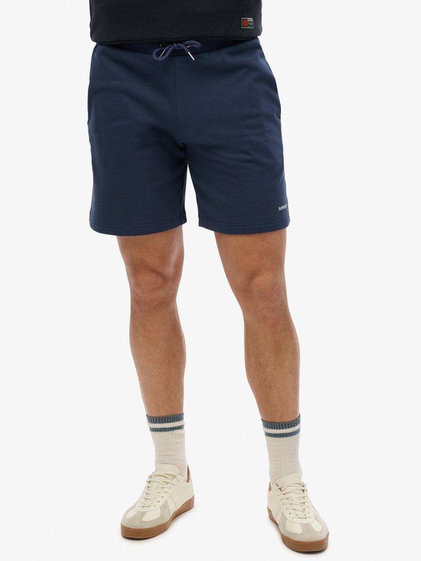 Product image 3 of 5, which shows Superdry Plain Shorts, Lauren Navy, S