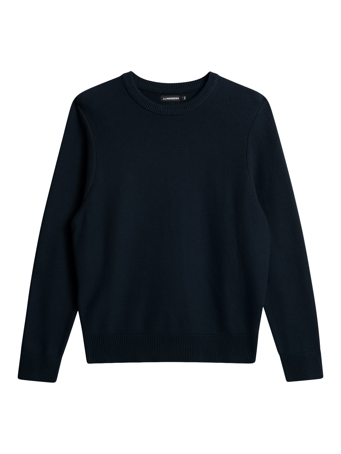 Product image 5 of 5, which shows J.Lindeberg Arthur Knit Organic Cotton Sweater, Navy, S