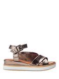 Moda in Pelle Shoon Meade Leather Sandals, Pewter