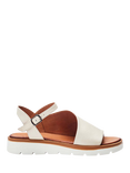Moda in Pelle Shoon Moire Leather Strappy Sandals, Black