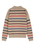 Paul Smith Stripe Wool Blend Polo Shirt