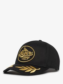 Superdry Cotton Twill Embroidered Cap, Black - view 2, Black