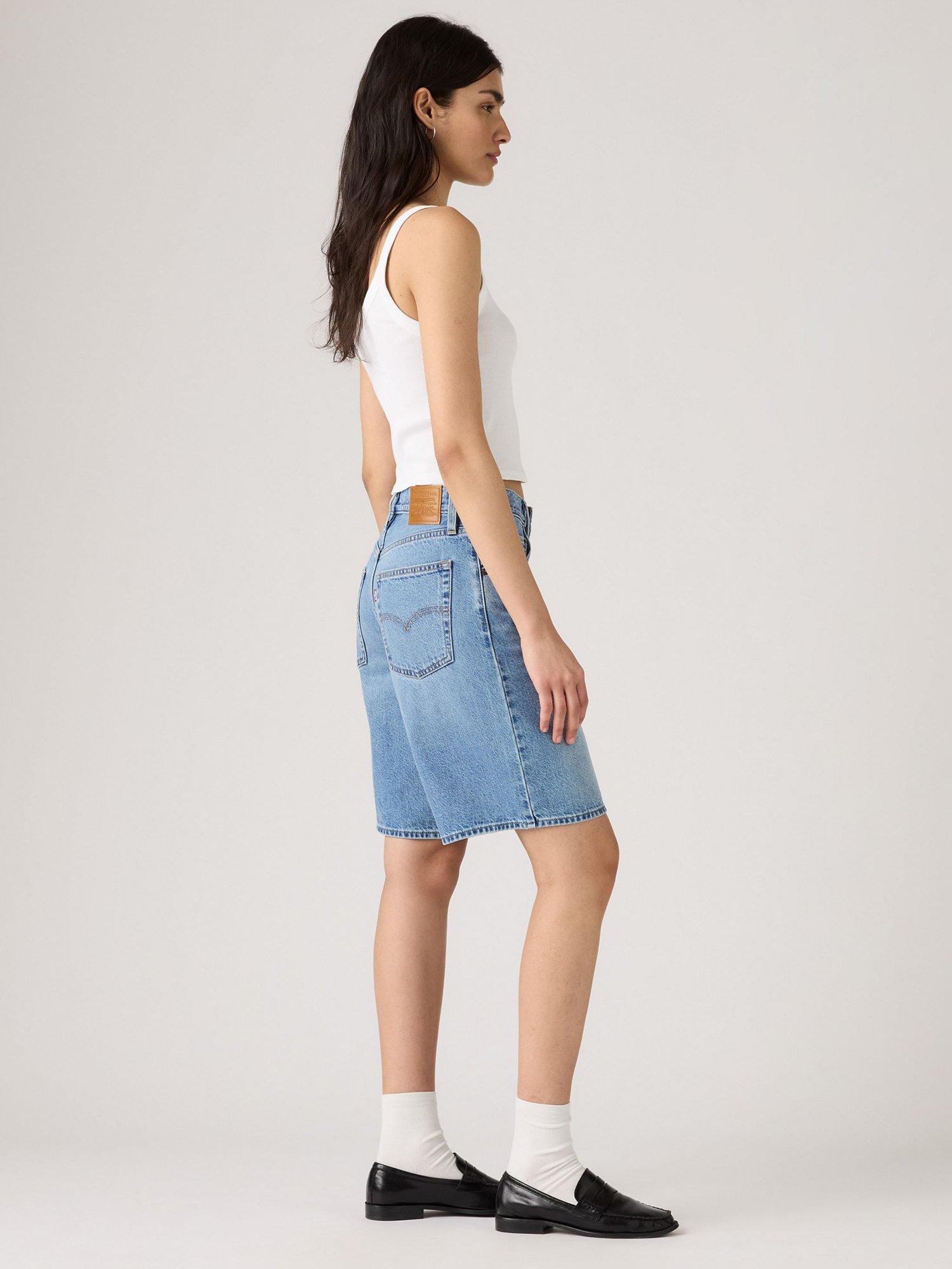 Product image 2 of 5, which shows Levi's Baggy Dad Denim Shorts, Everyday, 26