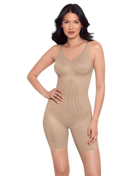 Miraclesuit Modern Miracle Firm Tummy Control Bodysuit, Warm Beige, Warm Beige