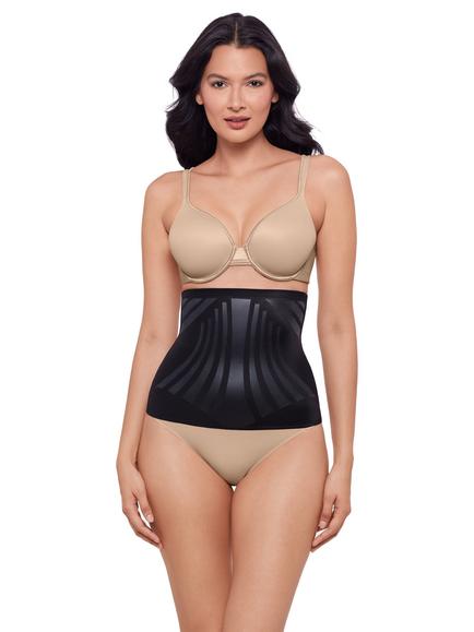 Miraclesuit Modern Miracle Firm Tummy Control Waist Cincher, Black, Black