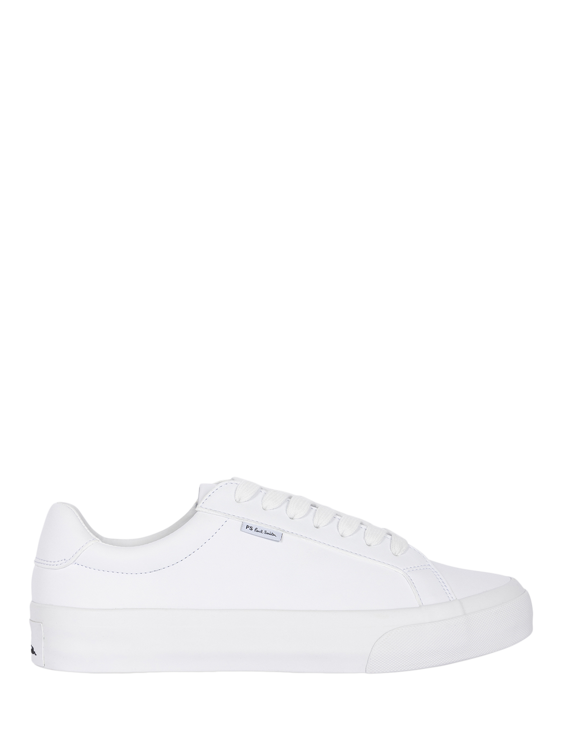Paul Smith Lace Up Leather Trainers,  White