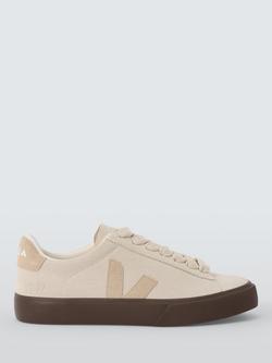 VEJA Campo Suede Trainers, Beige/Multi, Beige/Multi