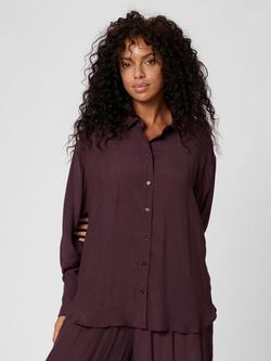 KAFFE Anja Shirt, Mid Red, Mid Red