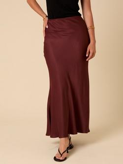 Nobody's Child Olivia Maxi Skirt, Brown - view 2, Brown