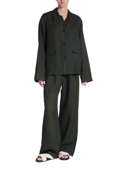 ASCENO Rivello Trousers, Dark Green