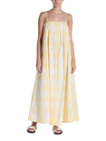 ASCENO Heather Cotton Maxi Dress