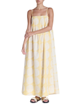 ASCENO Heather Cotton Maxi Dress
