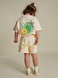 Claude & Co Kids' Zuna Lemon Cotton T-Shirt, Soft Cream