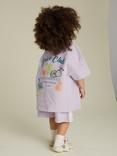 Claude & Co  Kids' Edie Cotton Fruit Print T-Shirt, Lilac