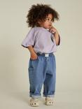 Claude & Co Kids' Emerson Cotton Jeans, Blue Denim