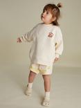 Claude & Co Kids' Jammy Picnic Relaxed Sweater, Soft Cream