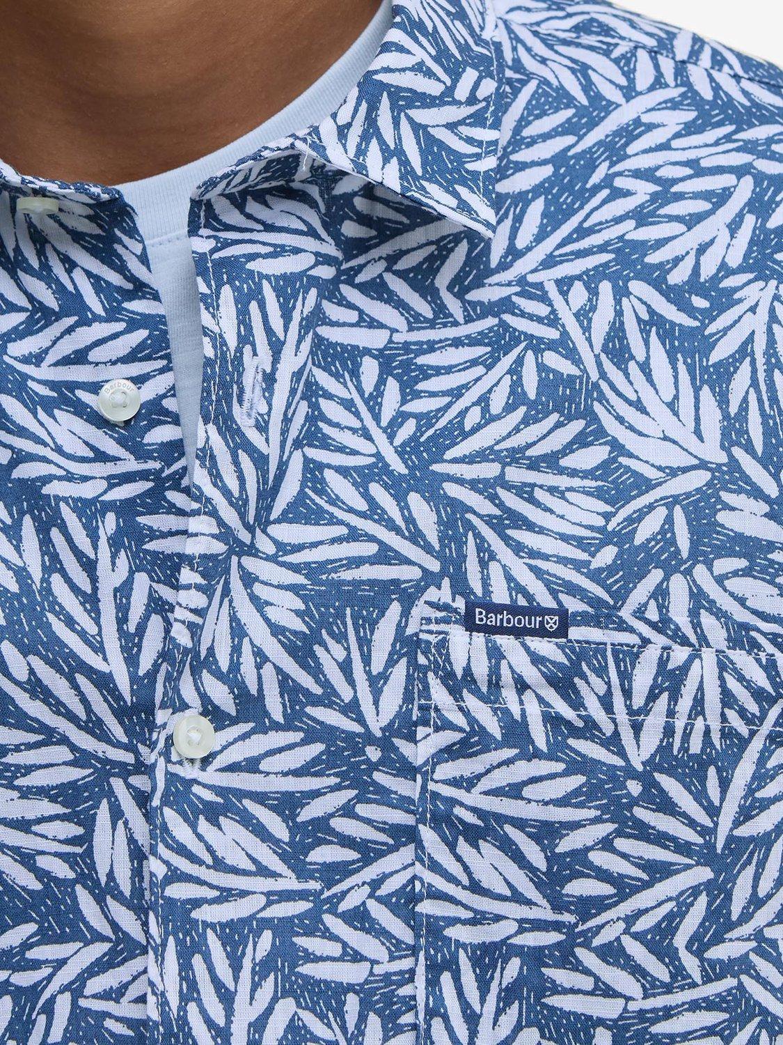Product image 6 of 6, which shows Barbour Jackstone Cotton Shirt, Dark Denim, S