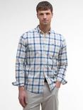 Barbour Rawley Blue Check Tartan Cotton Shirt
