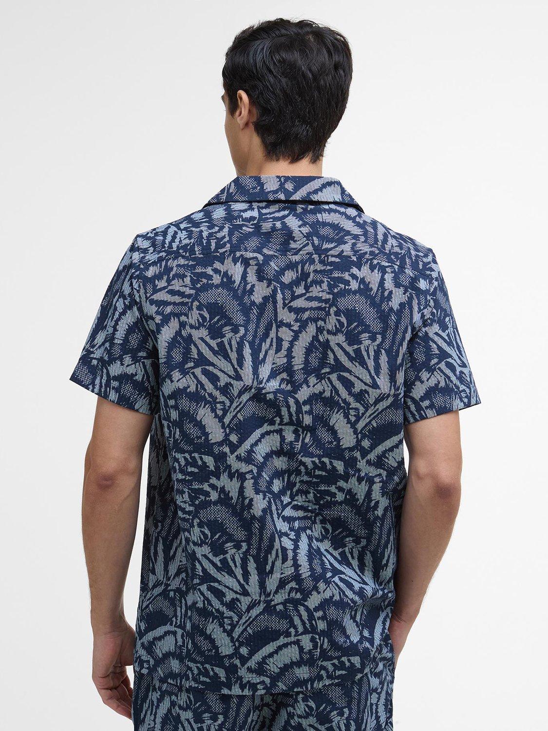 Product image 2 of 6, which shows Barbour International Kew Cotton Shirt, Navy, S