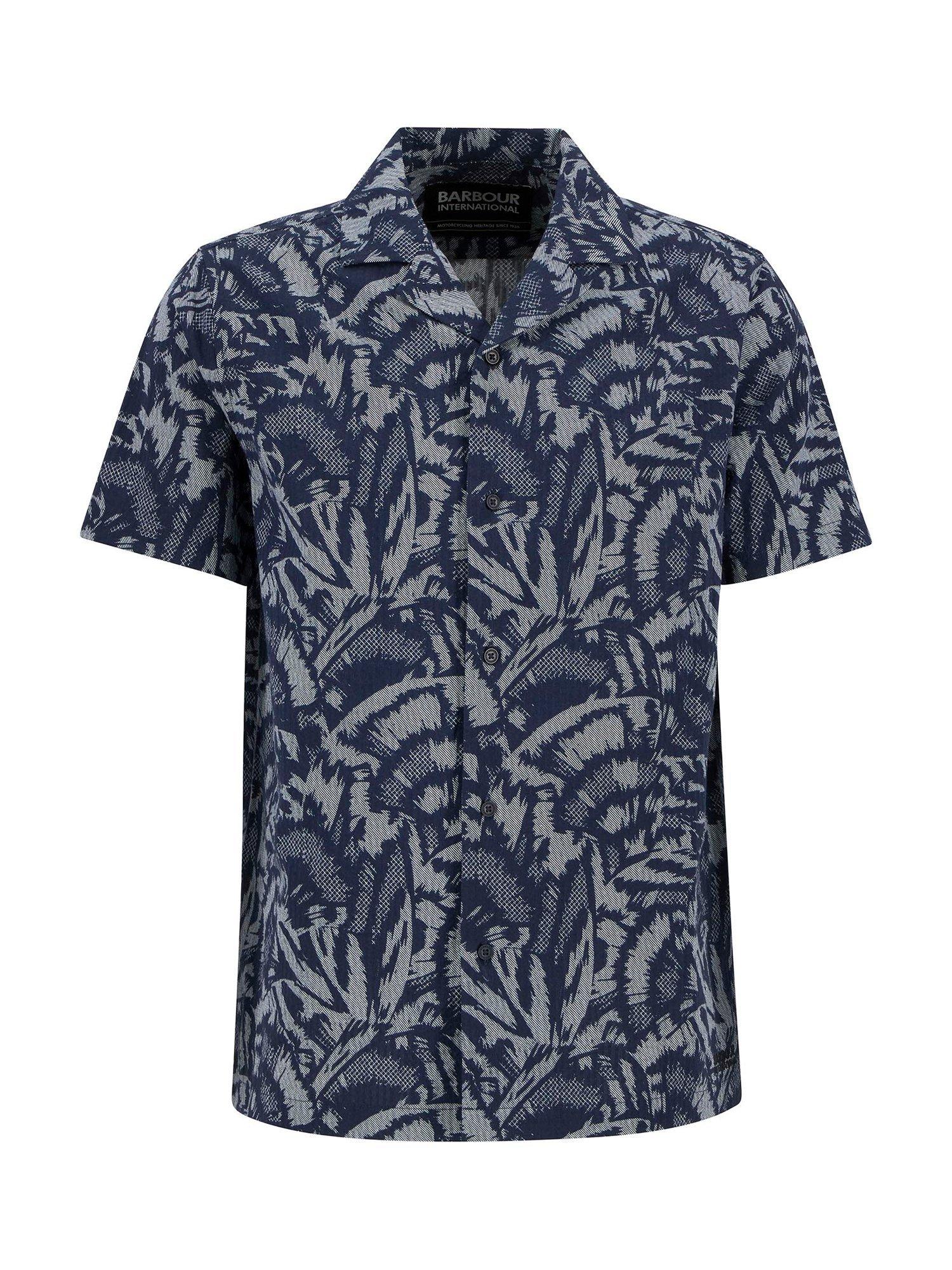Product image 4 of 6, which shows Barbour International Kew Cotton Shirt, Navy, S
