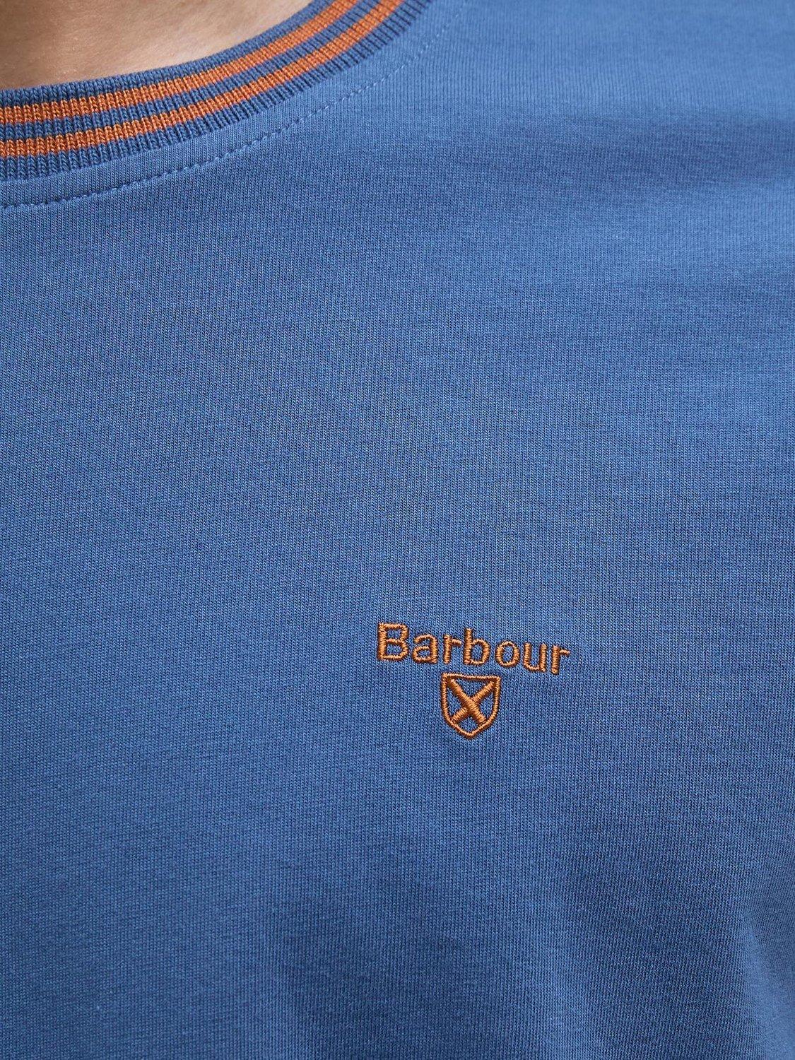 Product image 6 of 6, which shows Barbour Austwick Cotton T-Shirt, Dark Denim, S