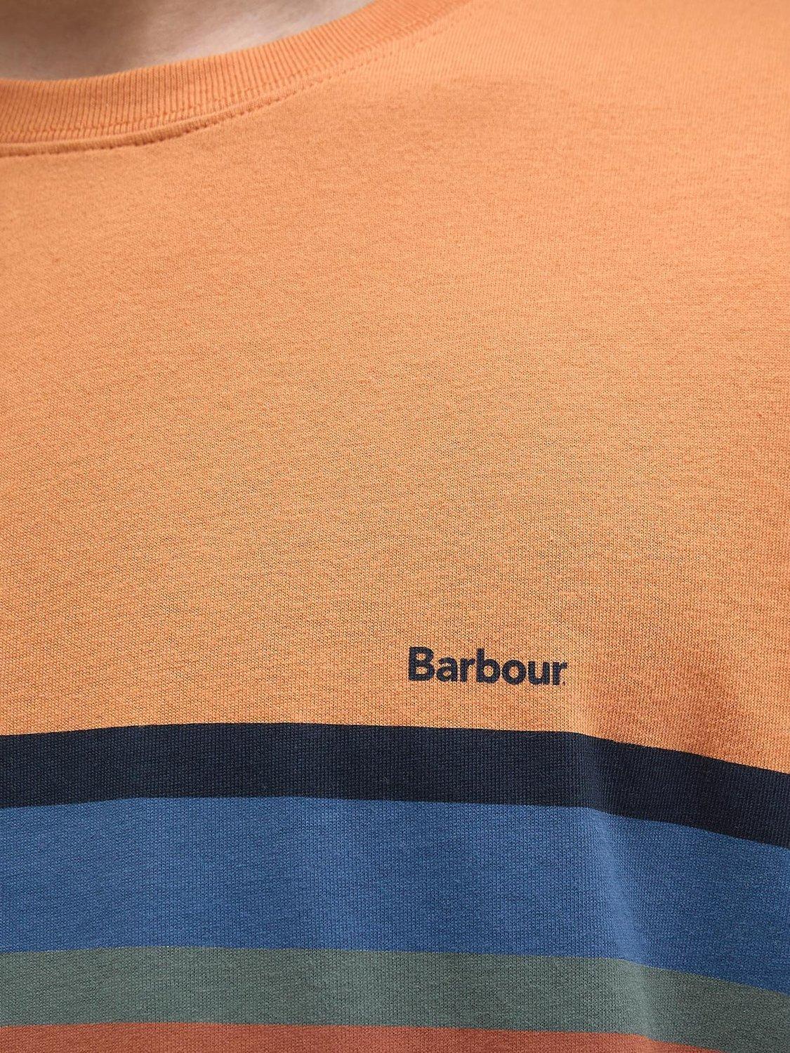 Product image 6 of 6, which shows Barbour Newsham Cotton T-Shirt, Sunset Haze, S