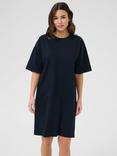 KAFFE Judy Cotton T-Shirt Dress, Black