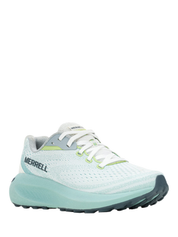 Merrell Morphlite Road-to-Trail Running Shoes, White/Frost Blue - view 2, White/Frost Blue