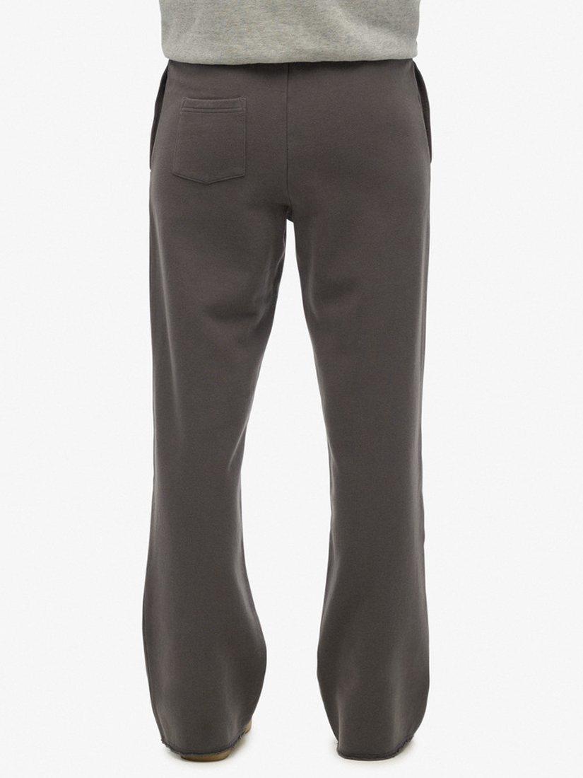 Product image 5 of 6, which shows Superdry Atheltic Tonal Embroidered Wide Leg Joggers, Richest Navy, 8