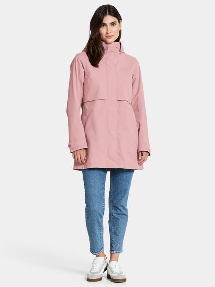 Didriksons Edith Wind & Waterproof Jacket - view 2, Oyster Lilac
