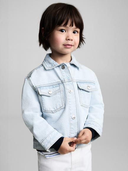 Mango Kids' Paul Jacket, Open Blue, Open Blue