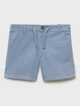 Mango Kids' Aruba Chino Shorts, Medium Blue