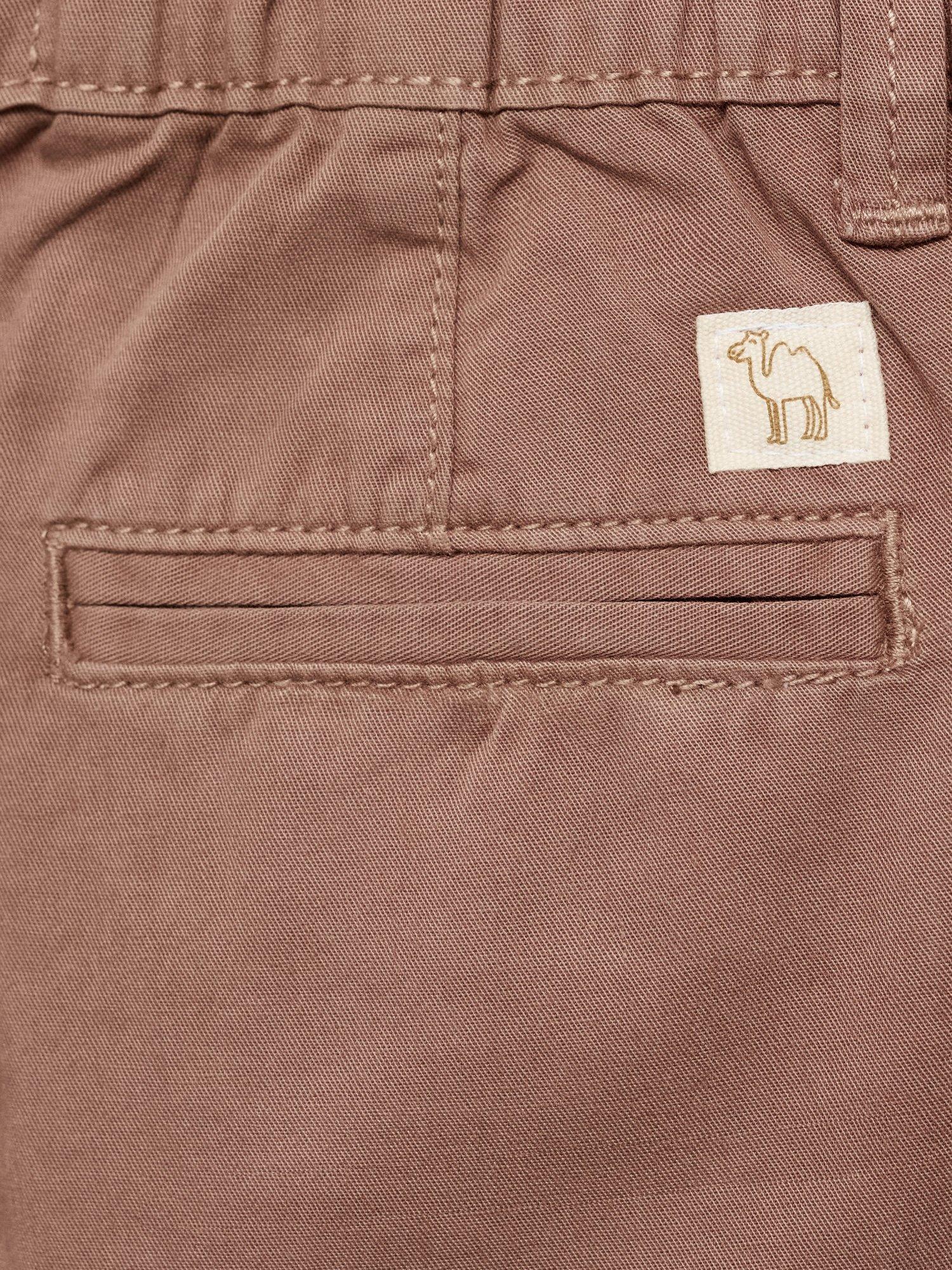 Product image 3 of 4, which shows Mango Kids' Belice Chino Shorts, Medium Orange, 9-12 months