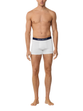 Hackett London Cotton Blend Trunks, Pack of 3, White