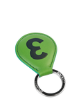 Hackett London 3 Leather Keychain, Green