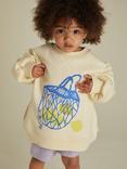 Claude & Co Kids' Frances Cotton Lemon Print Sweatshirt