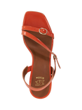Dune London Jia Leather Strappy Heeled Sandals